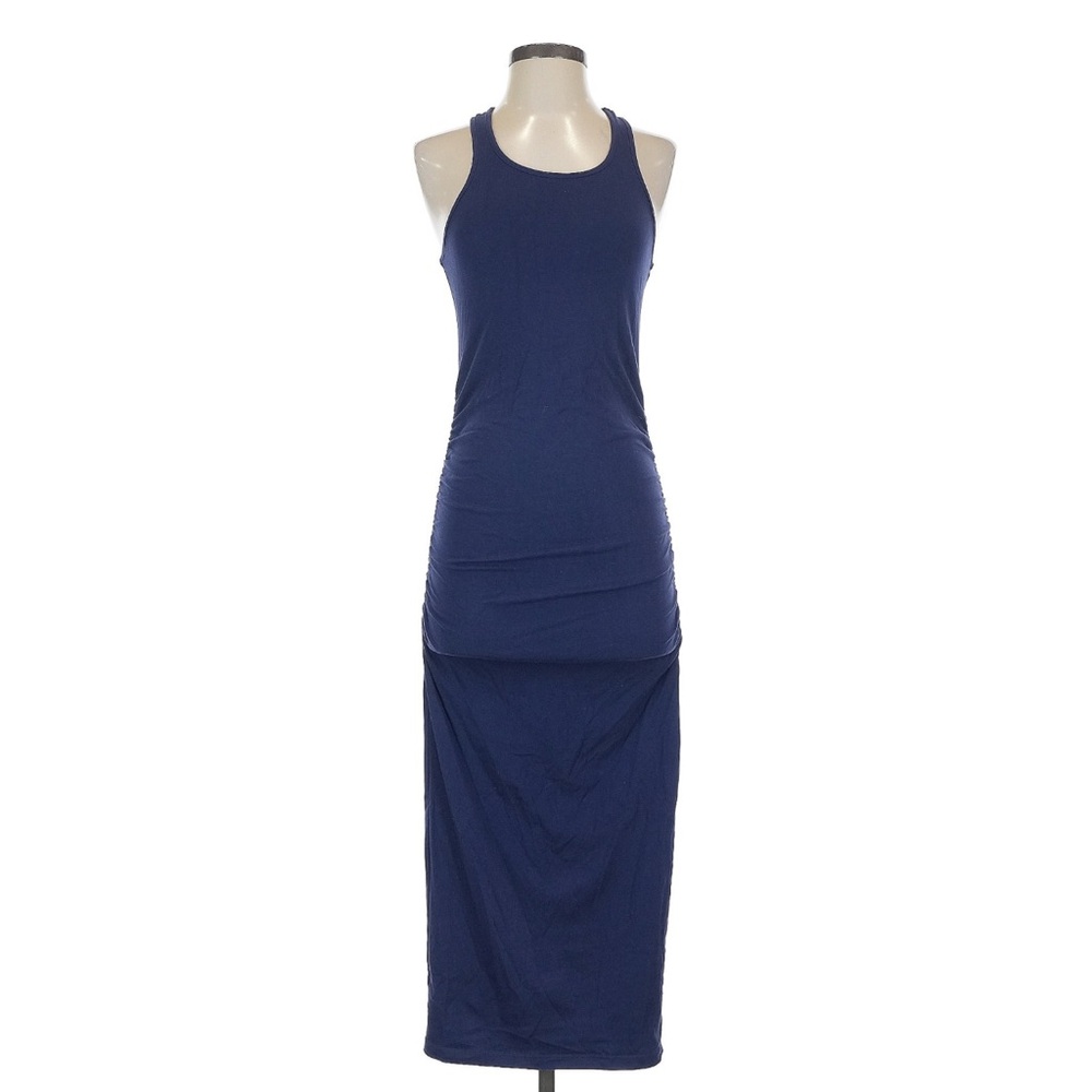 Michael Stars Midi Ruched Tank Dress S